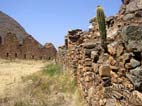 Incallajta (in quechua - Inka llaqta, meaning inca city)  Inca ruins - detail of the southern wall of the main building, Cochabamba, Bolivia